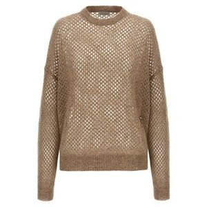 Brunello Cucinelli Rustic Dazzling Net Sweater - NWT
